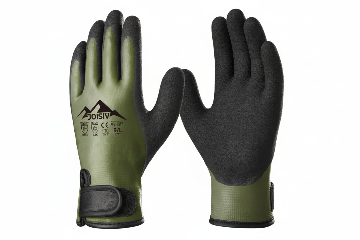 Guantes Masculinos De Trabajo Térmicos Látex Vanthea